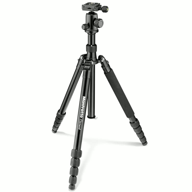 Manfrotto Element Traveller (tripod nhôm du lịch)
