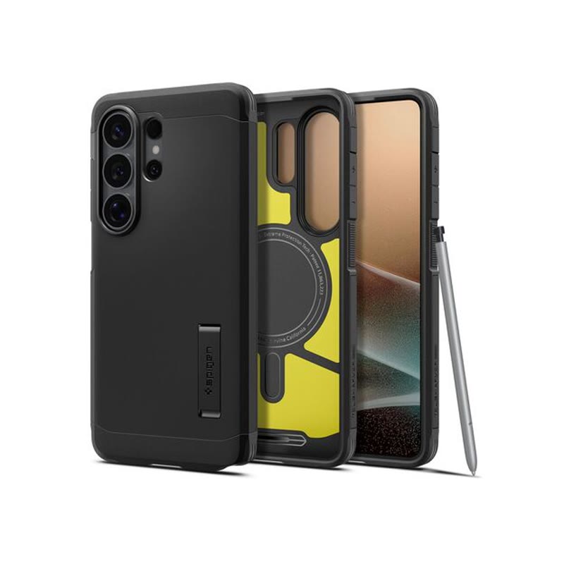Op lung Spigen Tough Armor cho Galaxy S25 Ultra