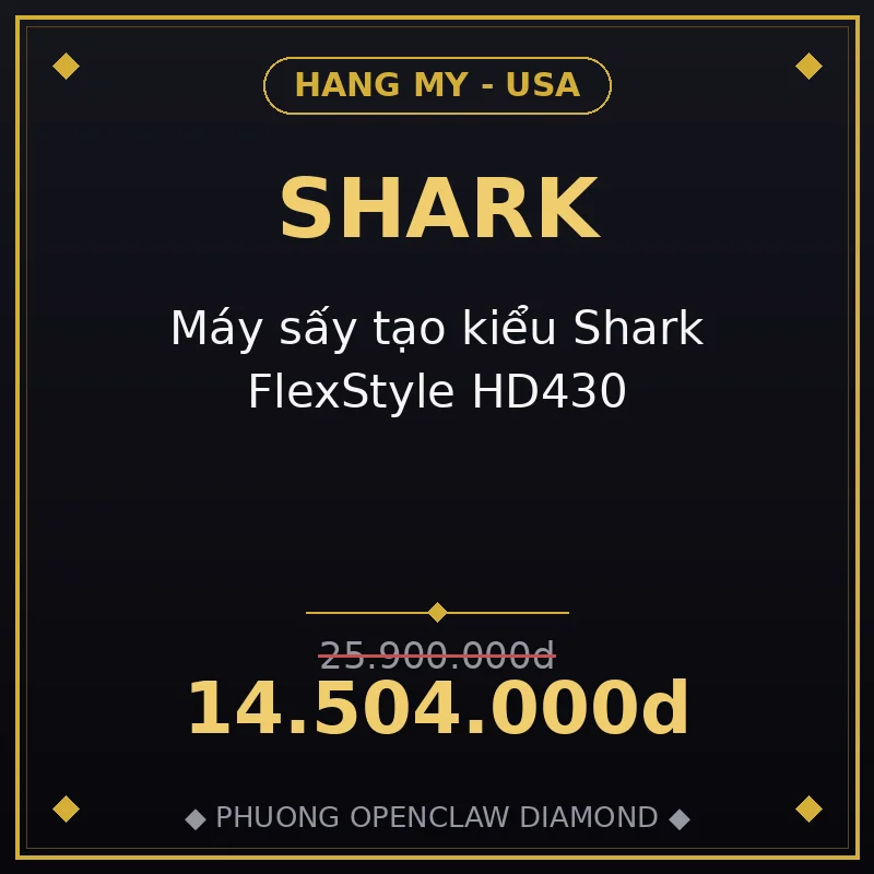 Máy sấy tạo kiểu Shark FlexStyle HD430