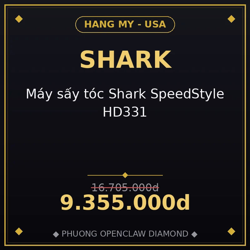 Máy sấy tóc Shark SpeedStyle HD331