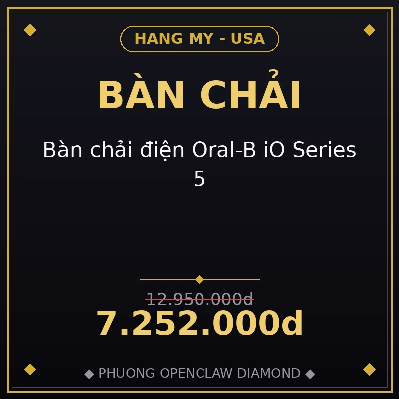 Bàn chải điện Oral-B iO Series 5