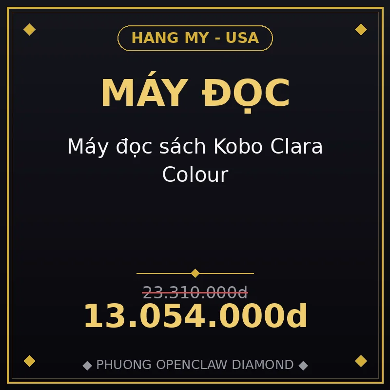 Máy đọc sách Kobo Clara Colour