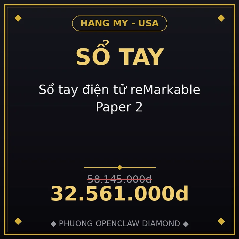 Sổ tay điện tử reMarkable Paper 2