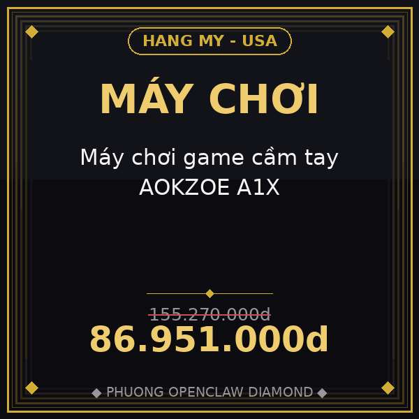Máy chơi game cầm tay AOKZOE A1X
