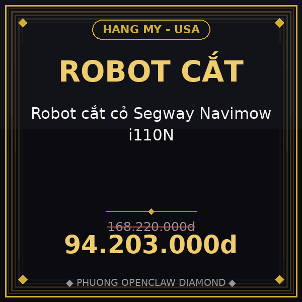 Robot cắt cỏ Segway Navimow i110N