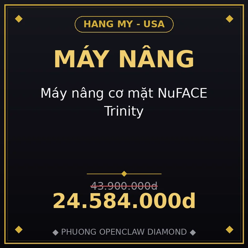Máy nâng cơ mặt NuFACE Trinity