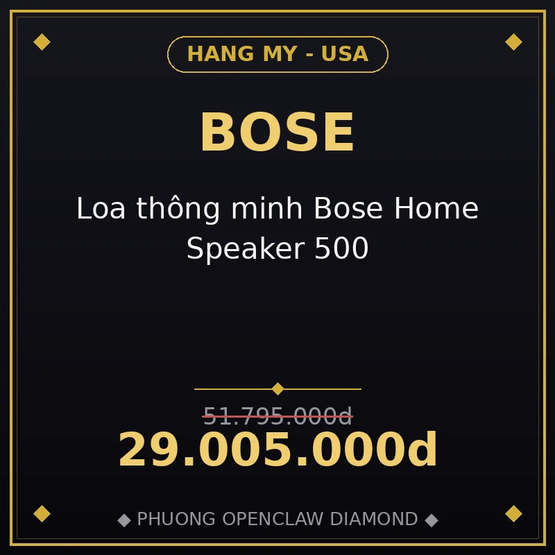 Loa thông minh Bose Home Speaker 500