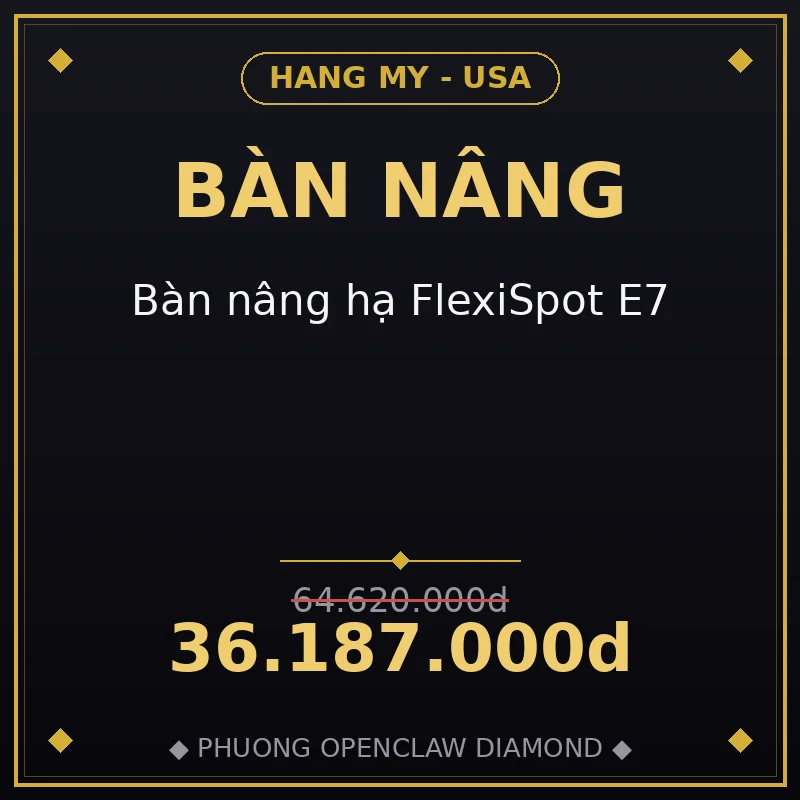Bàn nâng hạ FlexiSpot E7