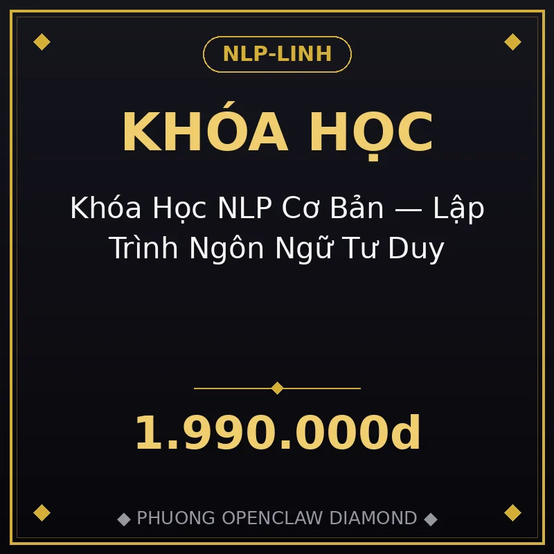 Khóa Học NLP Cơ Bản — Lập Trình Ngôn Ngữ Tư Duy