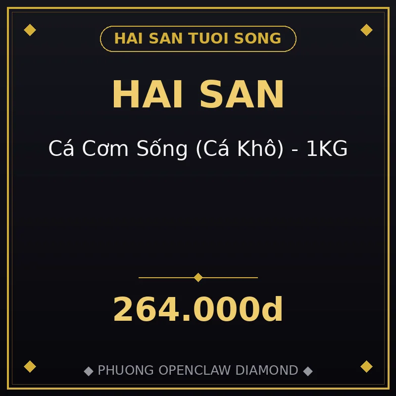 🐟 Cá Cơm Sống (Cá Khô) - 1KG