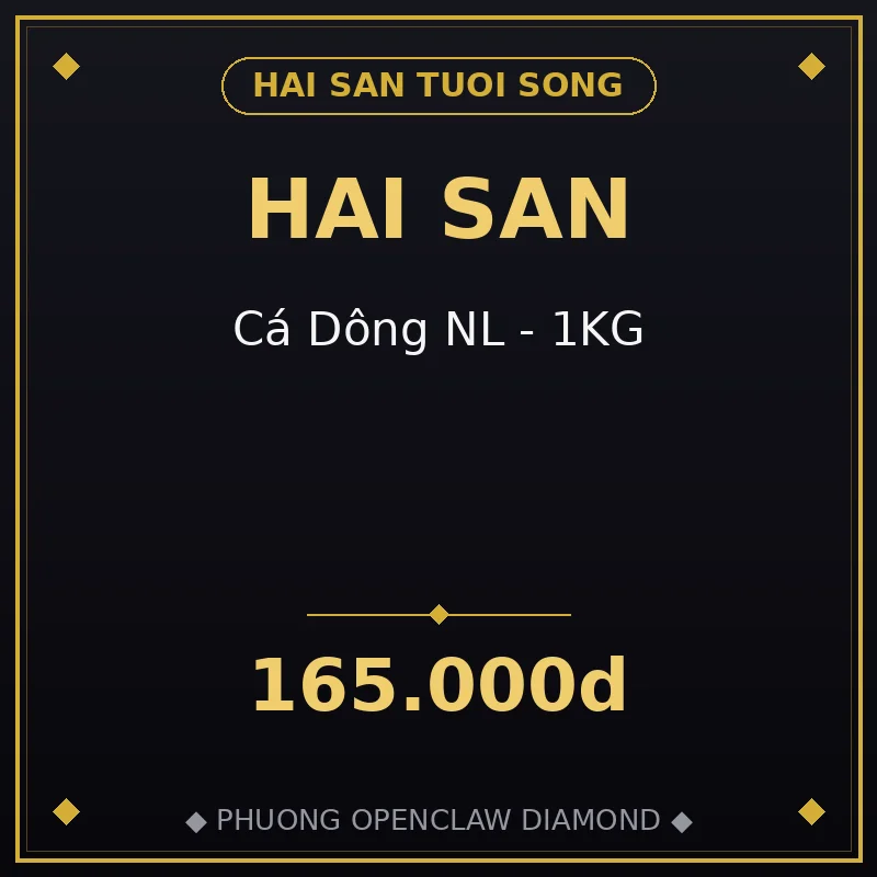 🐟 Cá Dông NL - 1KG