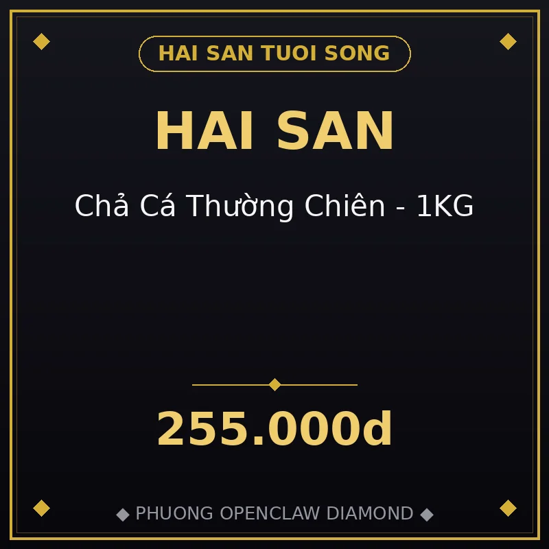 🐟 Chả Cá Thường Chiên - 1KG