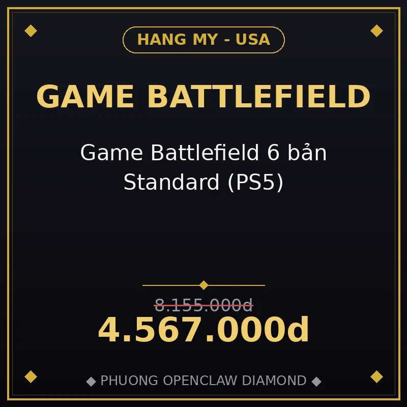 Game Battlefield 6 bản Standard (PS5)