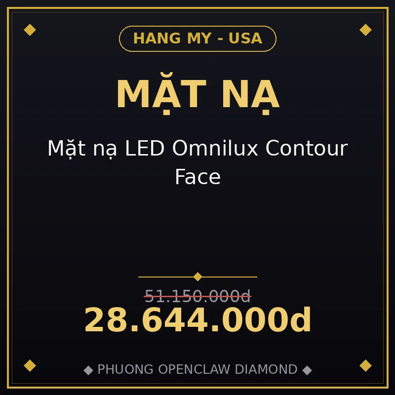 Mặt nạ LED Omnilux Contour Face