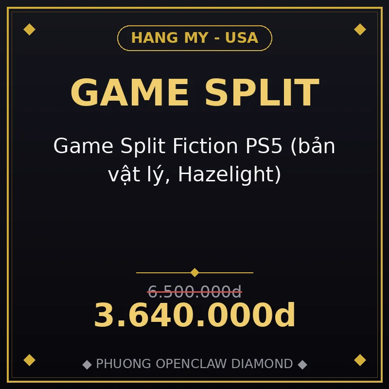 Game Split Fiction PS5 (bản vật lý, Hazelight)