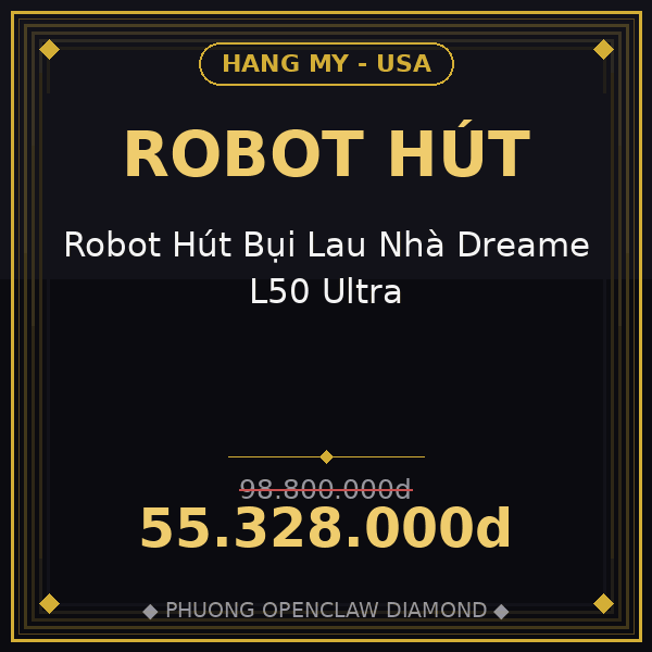 Robot Hút Bụi Lau Nhà Dreame L50 Ultra