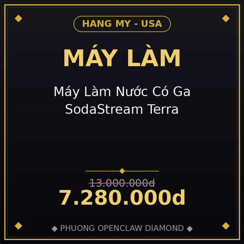 Máy Làm Nước Có Ga SodaStream Terra