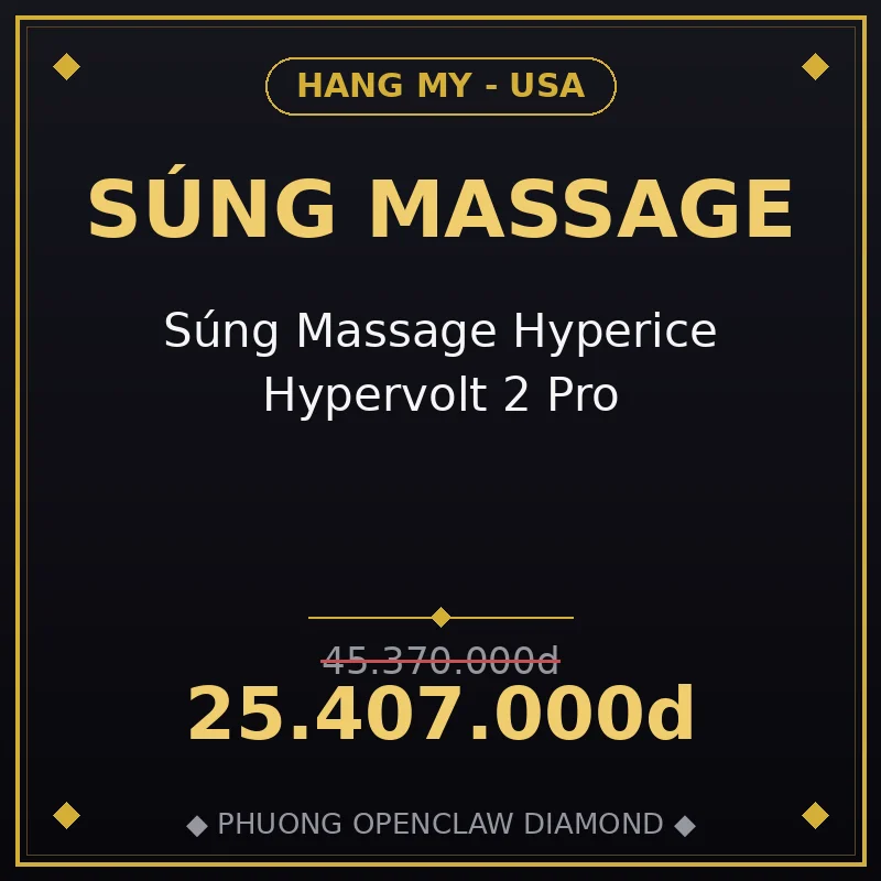 Súng Massage Hyperice Hypervolt 2 Pro