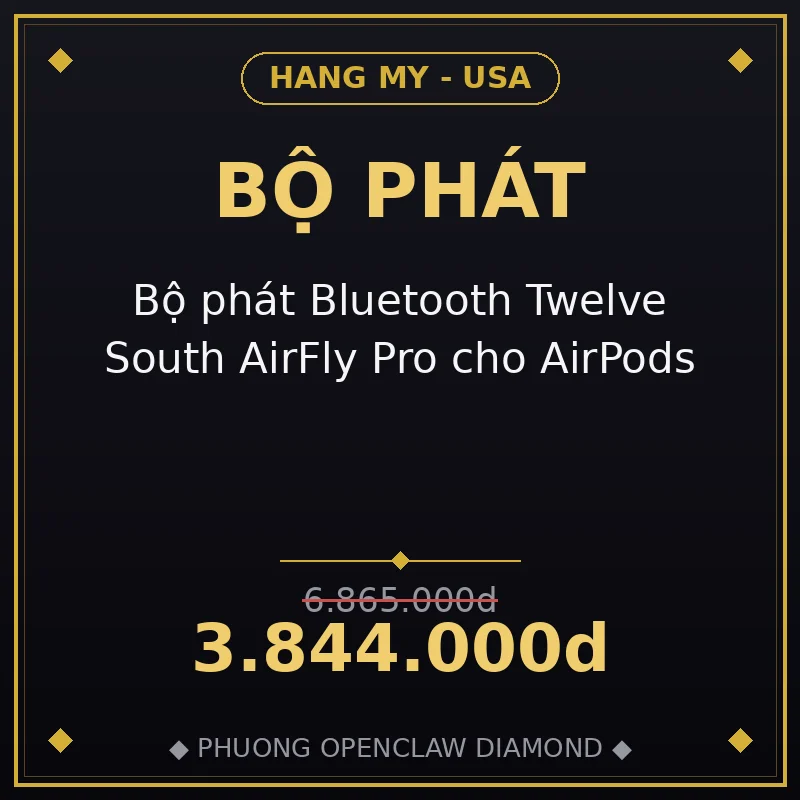 Bộ phát Bluetooth Twelve South AirFly Pro cho AirPods