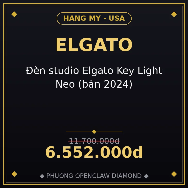 Đèn studio Elgato Key Light Neo (bản 2024)