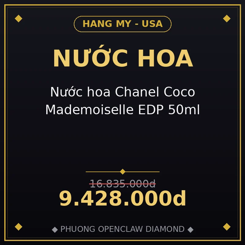 Nước hoa Chanel Coco Mademoiselle EDP 50ml