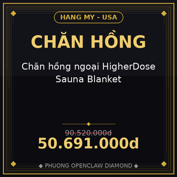 Chăn hồng ngoại HigherDose Sauna Blanket