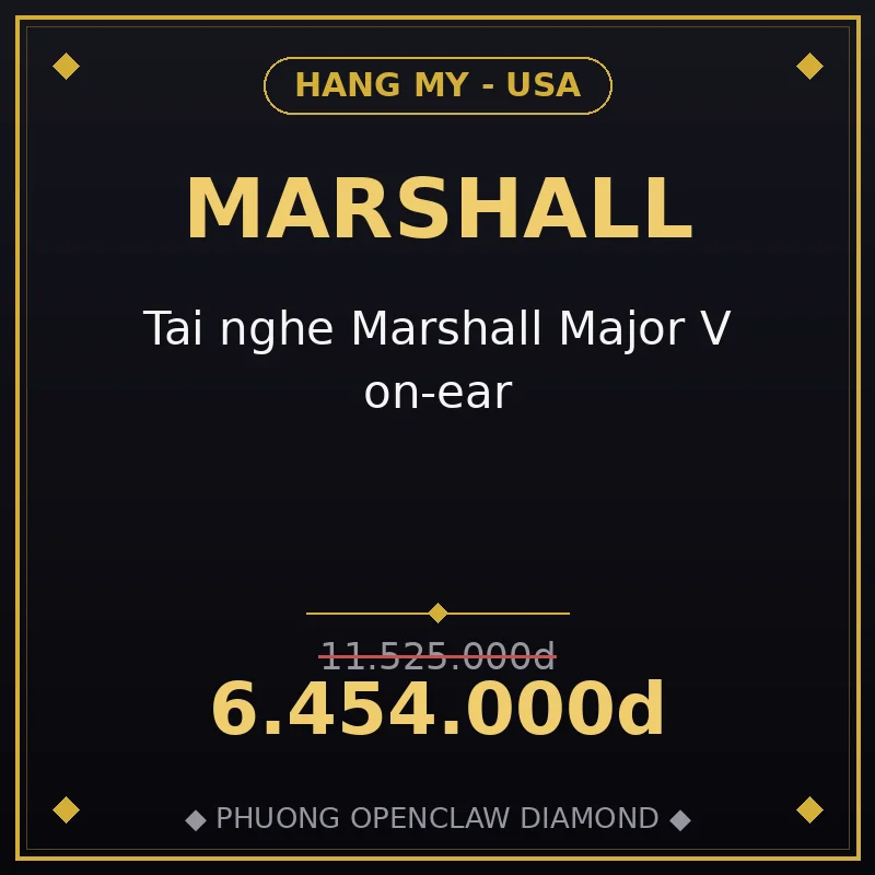 Tai nghe Marshall Major V on-ear