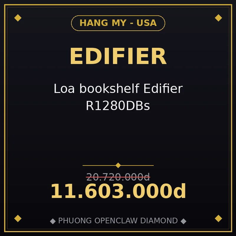 Loa bookshelf Edifier R1280DBs