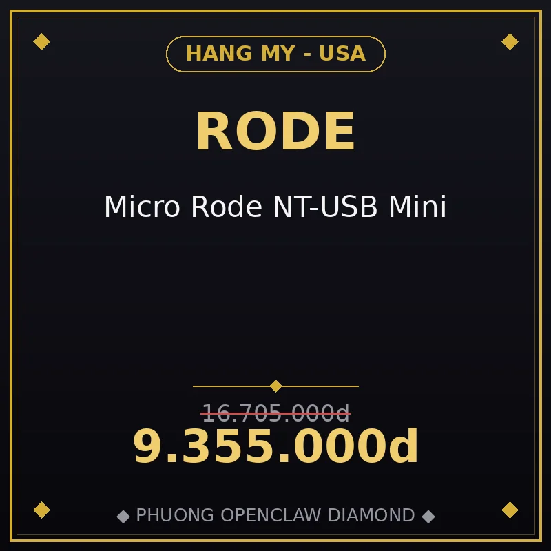 Micro Rode NT-USB Mini