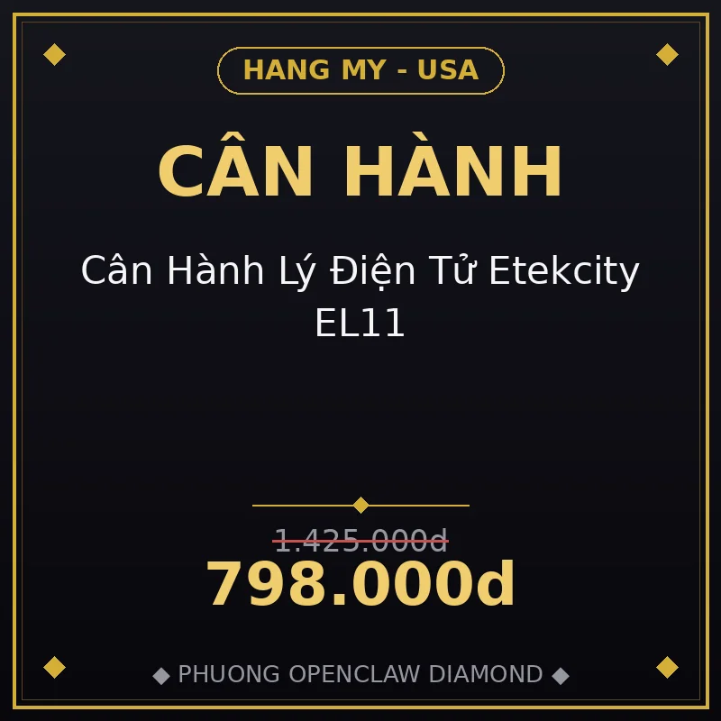 Cân Hành Lý Điện Tử Etekcity EL11