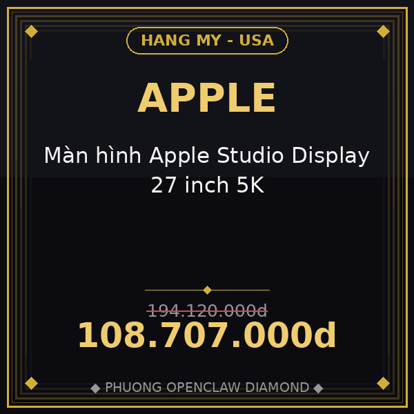 Màn hình Apple Studio Display 27 inch 5K