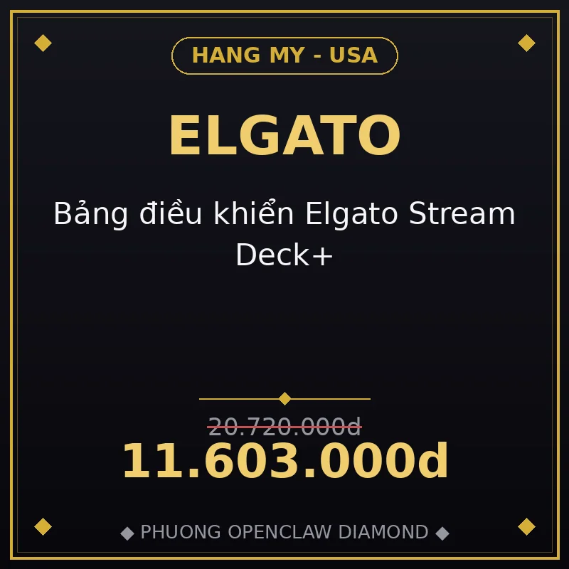 Bảng điều khiển Elgato Stream Deck+