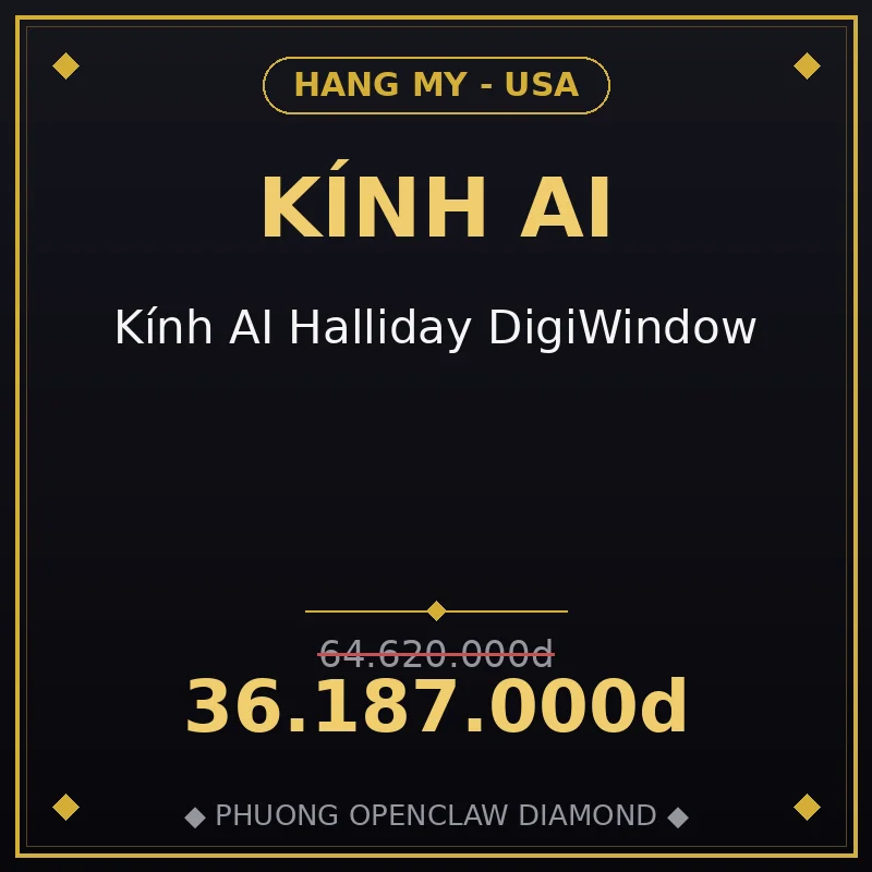 Kính AI Halliday DigiWindow