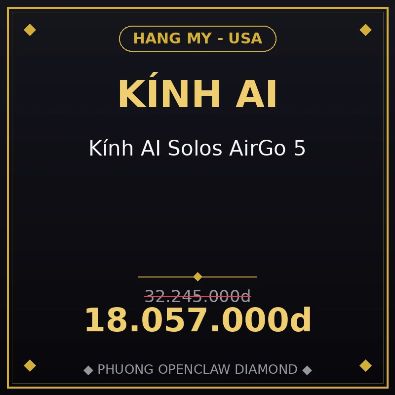 Kính AI Solos AirGo 5