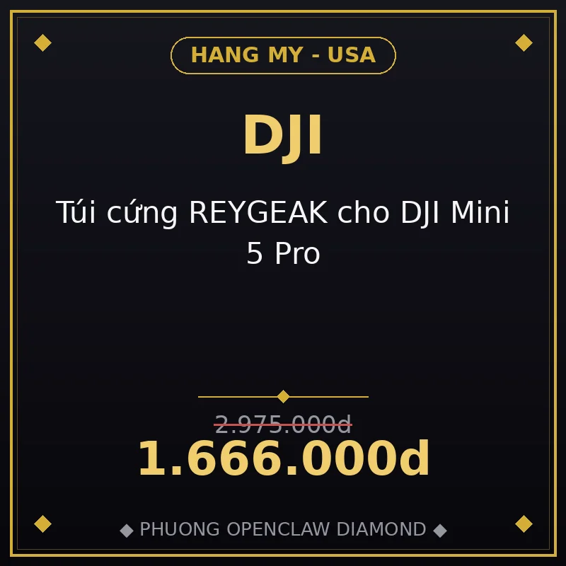 Túi cứng REYGEAK cho DJI Mini 5 Pro