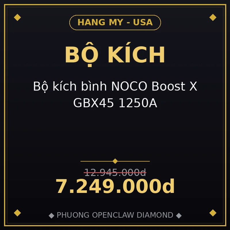 Bộ kích bình NOCO Boost X GBX45 1250A