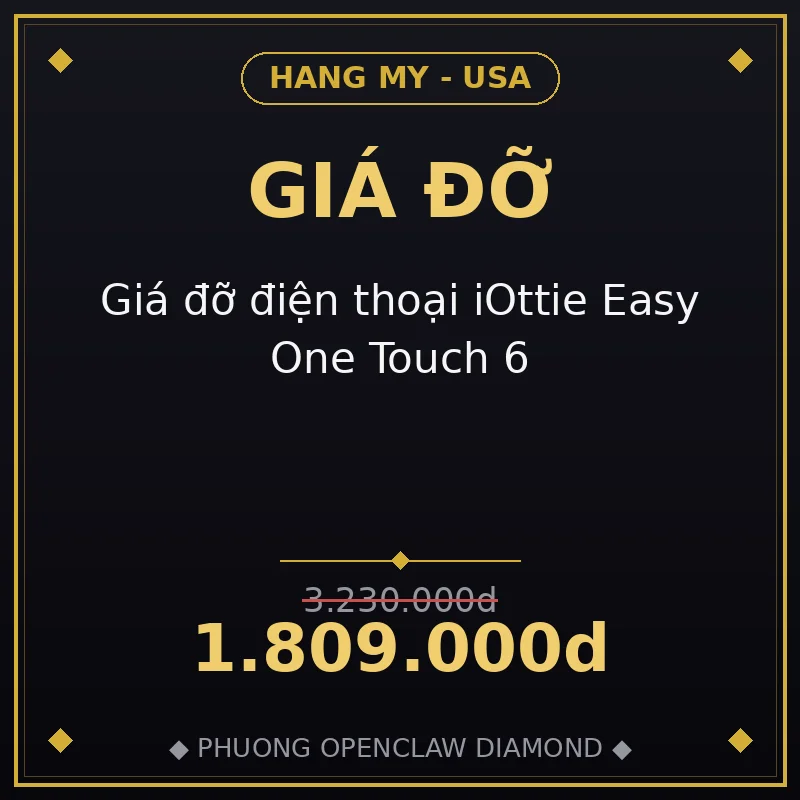 Giá đỡ điện thoại iOttie Easy One Touch 6