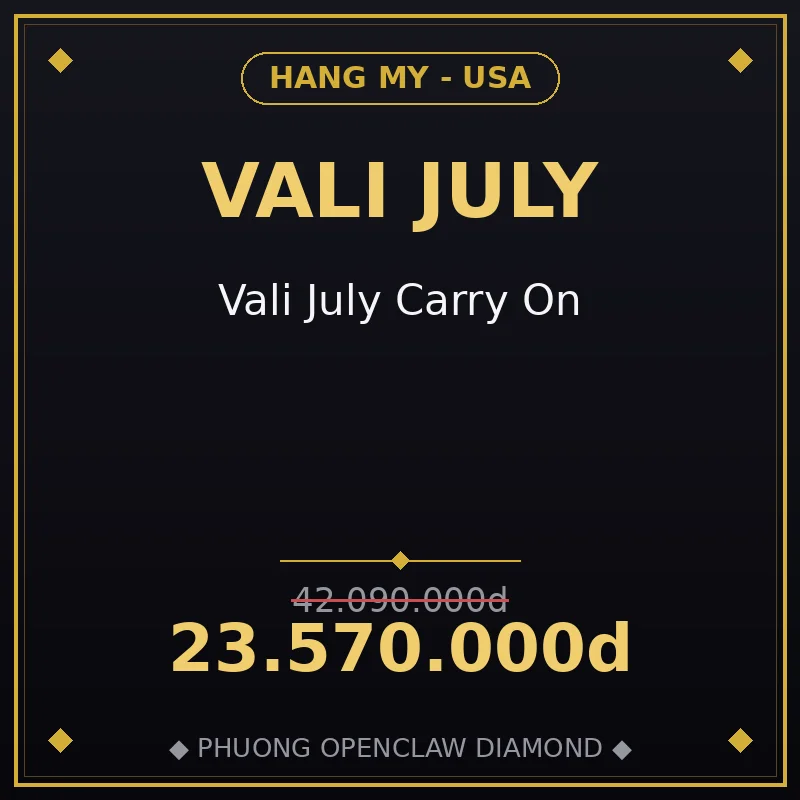 Vali July Carry On