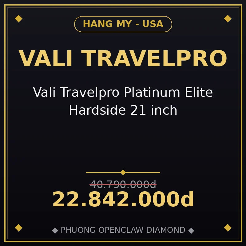 Vali Travelpro Platinum Elite Hardside 21 inch