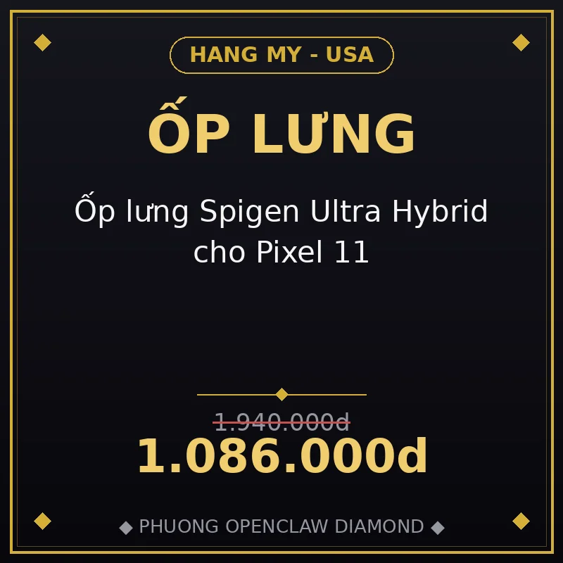 Ốp lưng Spigen Ultra Hybrid cho Pixel 11