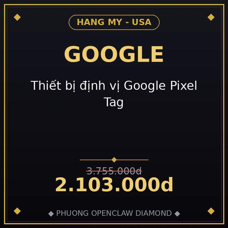 Thiết bị định vị Google Pixel Tag