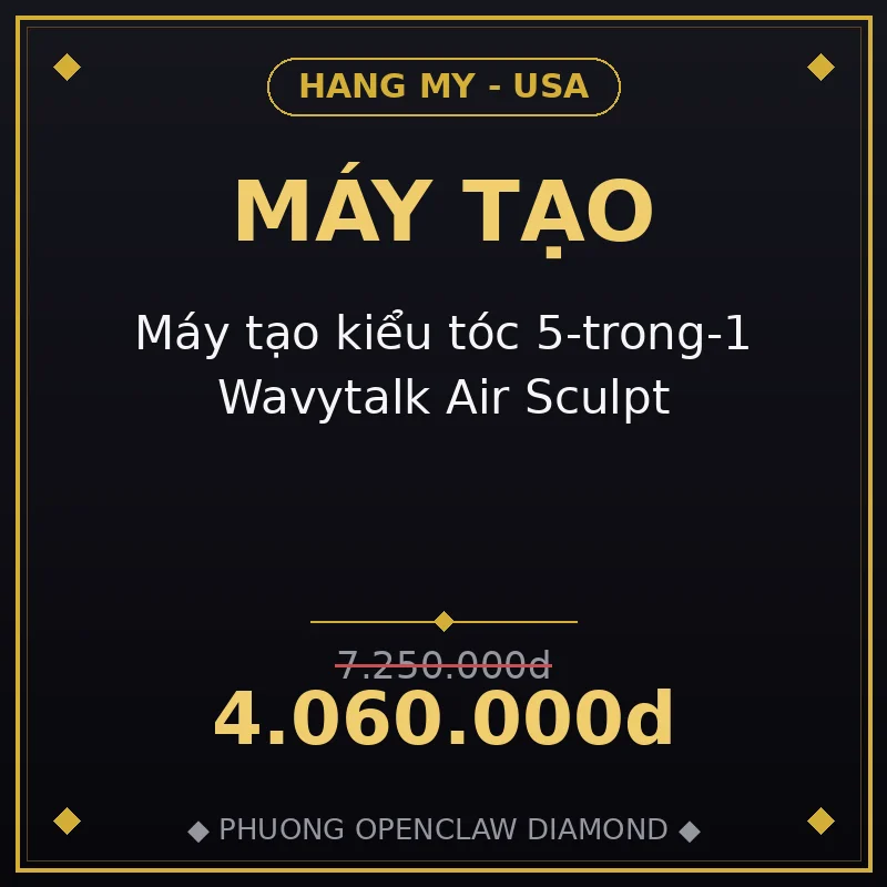Máy tạo kiểu tóc 5-trong-1 Wavytalk Air Sculpt