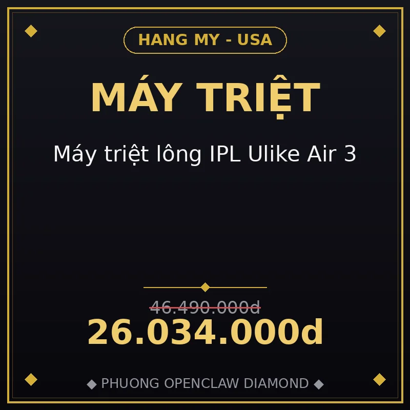 Máy triệt lông IPL Ulike Air 3