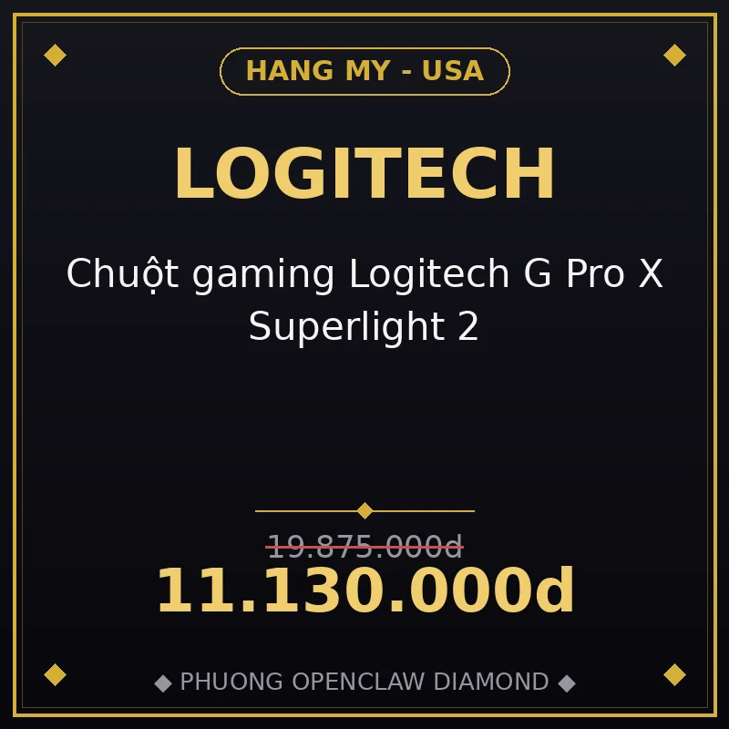 Chuột gaming Logitech G Pro X Superlight 2