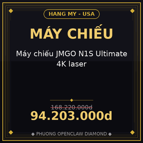 Máy chiếu JMGO N1S Ultimate 4K laser