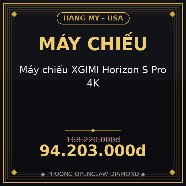 Máy chiếu XGIMI Horizon S Pro 4K